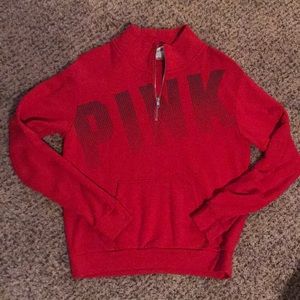 PINK Half Zip